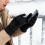 USB Heated Touchscreen Gloves Black Winter Warm 6