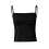 Women's halter tank top double lined backless crop top 6