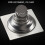Stainless Steel Floor Drain 4 Inch Square 4PCS 6