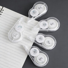 Correction Tape White Transparent 1 Roll