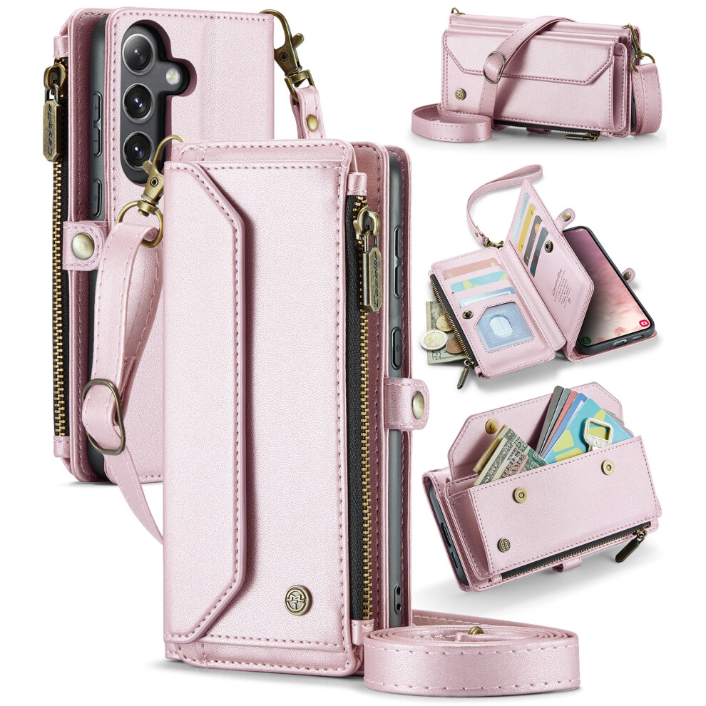 Caseme Leather Wallet Case For Samsung Galaxy S25 Plus Â 975221396396