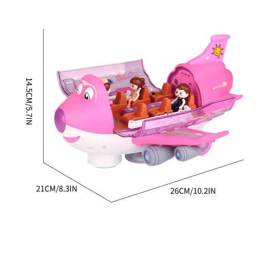 Karymi Airplane Simulation Model Toy with 360 Rotation 2