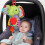 Girafa de pelúcia com piano e campainha para bebês 5