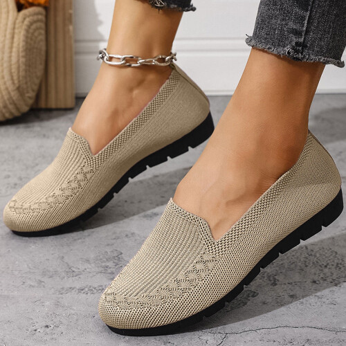 Willtoo Women's Orthopedic Knit Loafers Slip-Resistant