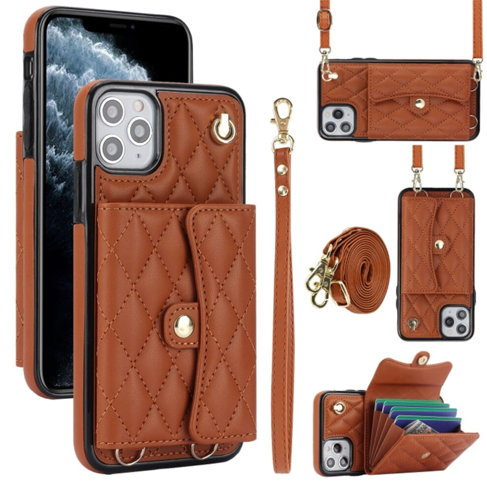 Rfid-Blocking Magnetic Flip Wallet Case For Iphone 12/12 971050394725