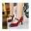 Women's Leather Mary Jane Pumps Round Toe Double Strap 1