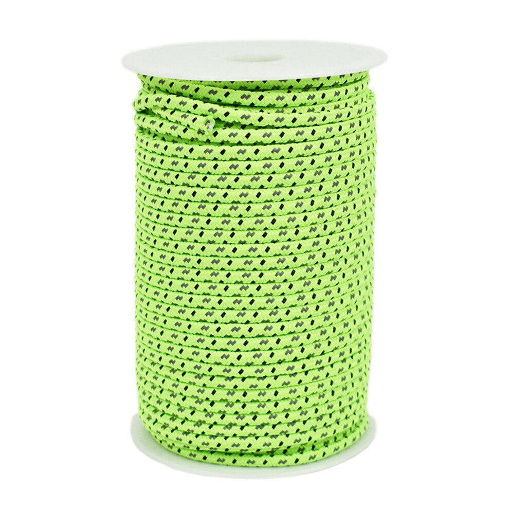 Reflective Paracord Rope Nylon 164 Ft 4 Mm 962125605921