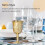 Mini-Goldkelch-Altarkelch, 25 ml Metall-Schnapsglas-Set 6