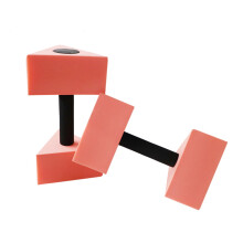 1 Pair Water Dumbbells EVA-Foam Dumbbell Set Water Weight Soft Padded Water Aerobics Aqua Therapy Pool Fitness Water Exercise