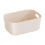 Home Storage Bins,White Plastic Organizer Baskets for Closet Drawer Desktop Shelf Box 1