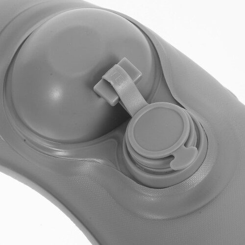 Cuscino gonfiabile per sedile WC con ventosa e 2