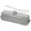 Franse boterpot met snijder, grijs plastic, 1 set 3
