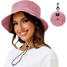 Waterproof Bucket Hat for Women, Outdoor Quick Dry Fishing Hat for Men Women, Packable Summer Hat Hiking UV Protection Sun Hat