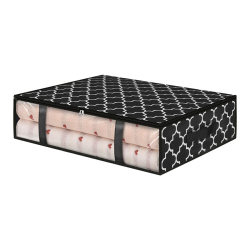 Opbevaringsbeholdere under sengen, foldbare, 2-pak 1