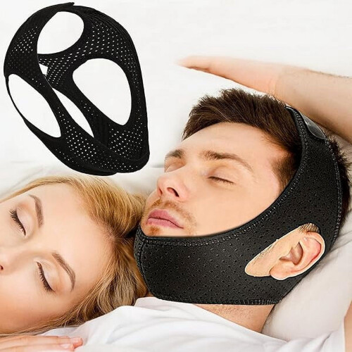 Chin Strap for Sleeping Anti-Snoring Device Adjustable