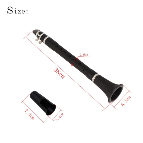 Fickklarinettleksak Minimalistisk design 1-pack 1