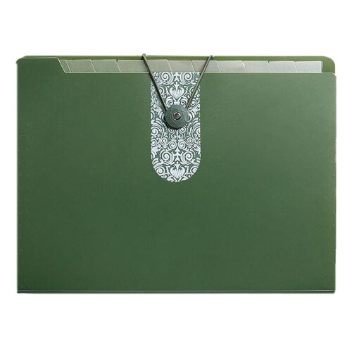 Accordion File Folder Letter Size 8 Pockets