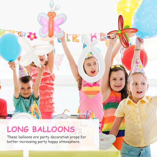 Balúin Fada Laitéis DIY Casadh 100pcs 1