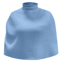 Shawl Wraps for Women Autumn and Winter Casual Fashion Solid Color Knitted Turtleneck Cape Shawl Knitted Waist Coat