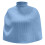 Women's Knitted Turtleneck Cape Shawl Solid Color Waist Coat 1