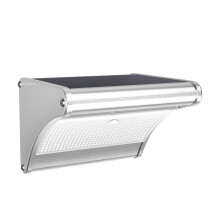 Solarbetriebene LED-Wandleuchte mit Bewegungsmelder, 1000 lm, wasserdicht