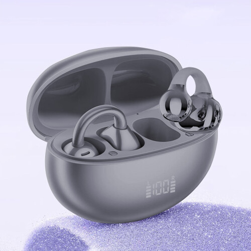 Ακουστικά ανοιχτού τύπου Bluetooth 6.0 με κλιπ, χρόνος αναπαραγωγής 42 ωρών
