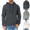 Herren-Langarm-Hoodie, Hellgrau, Größe M 1
