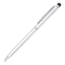 Elegante roestvrijstalen pennen, soepele inkttoevoer, voor een moeiteloze schrijfervaring, draagbare metalen clip (zwart chroom met gouden accenten)