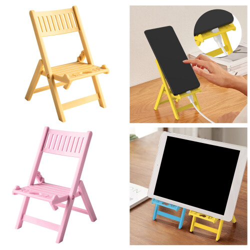 Βάση τηλεφώνου σε σχήμα CuteChair, πτυσσόμενη βάση γραφείου 1