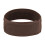 Cinto elástico de cintura para homens e mulheres, 3,8 cm (1,5 polegadas), marrom. 1