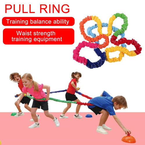 Stretchy Teamwork Exercise Band Elastic Fleece 13.1ft