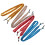 Glasses Neck Strap Cloth 4 pcs 27.6 x 0.4 x 0.1 in 4