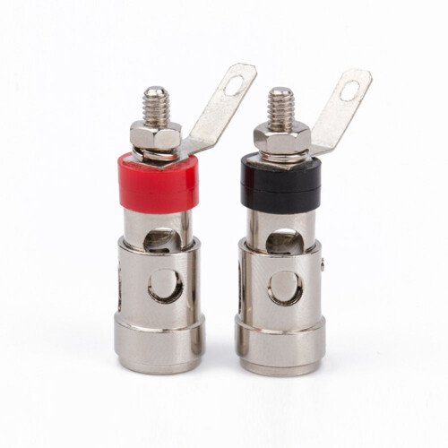 Binding Post Connector Selvlåsende Terminal Block2PCS