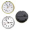 8Pcs Clock Parts for Clock Resin Mold,Clock Pieces for Clock Epoxy Casting Resin Mold 3