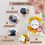 8Pcs Clock Parts for Clock Resin Mold,Clock Pieces for Clock Epoxy Casting Resin Mold 5