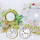 8Pcs Clock Parts for Clock Resin Mold,Clock Pieces for Clock Epoxy Casting Resin Mold 6