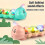 Παιχνίδι Caterpillar Tummy Time Ροζ με Φώτα και Μουσική 5