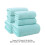 Ensemble de serviettes de bain épaisses, douces et absorbantes (6 pièces) 2