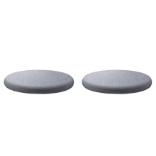 Coussin de chaise rond en mousse à mémoire de forme 30 cm avec déhoussable