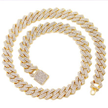 Αλυσίδα Miami Cuban Link Silver Plated 14mm