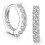 Strass-Creolen für Damen – Black Friday 1