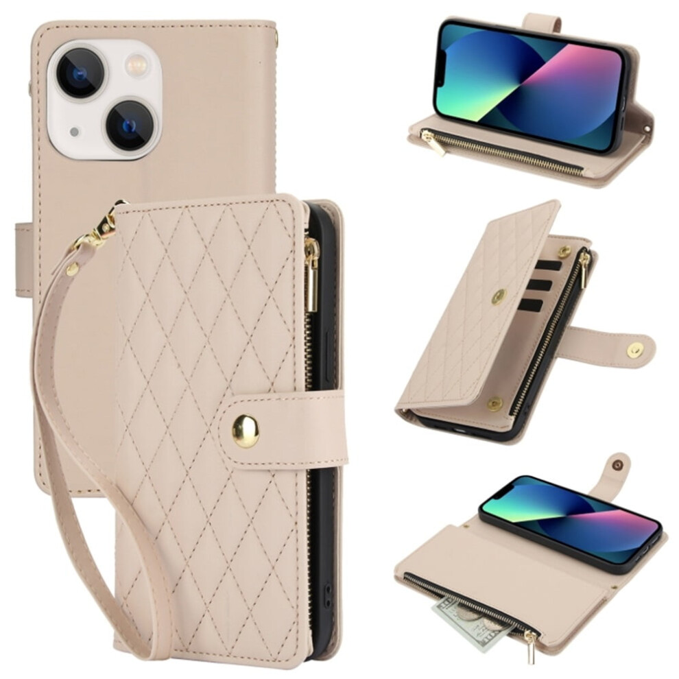 Rfid-Blocking Flip Wallet Case For Iphone 13 6.1 Inch With 968604559792