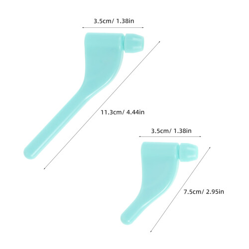 Extensor de lápiz ergonómico azul cielo ABS1 par 1