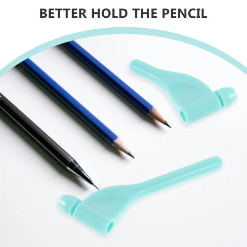 Extensor de lápiz ergonómico azul cielo ABS1 par 2