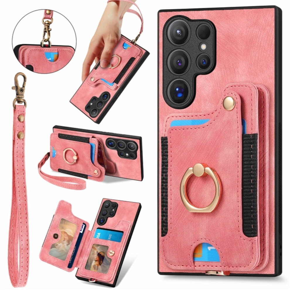 Samsung Galaxy S22 Ultra 5G Pu Leather Wallet Case With 968604561108
