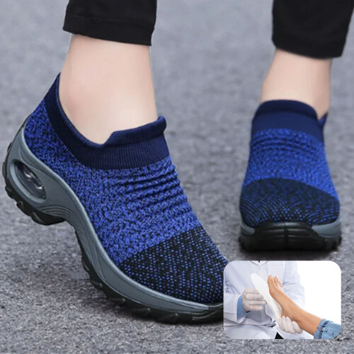 Γυναικεία ορθοπεδικά slip-on αθλητικά παπούτσια για περπάτημα με καμάρα 1