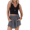 Damsportshorts Grå Storlek S 2