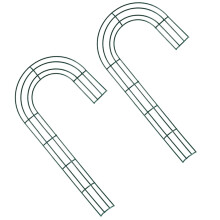 Candy Cane Wire Wreath Frame 12 inch 2 pack