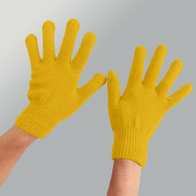 Women's Gloves Mittens Winter Gloves Warm Strecty Knit Gloves For Men Women,Yellow Women's Accessories Gloves Mittens