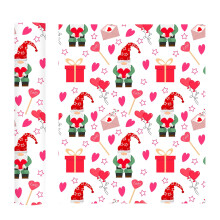 Valentine's Day iron-on heart transfers 10x12in
